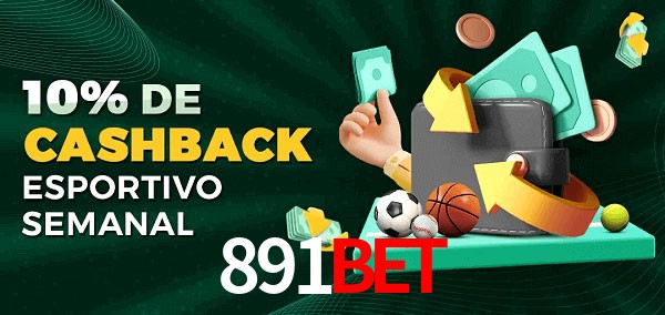 10% de bônus de cashback na 891bet